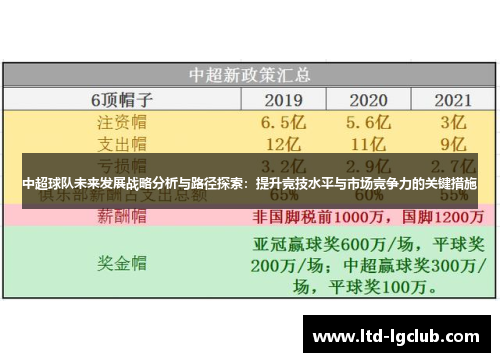 中超球队未来发展战略分析与路径探索：提升竞技水平与市场竞争力的关键措施