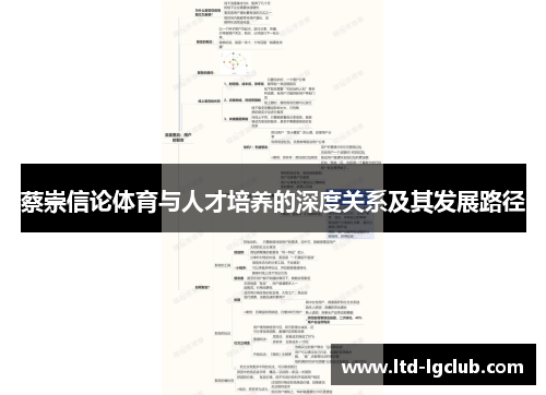 蔡崇信论体育与人才培养的深度关系及其发展路径
